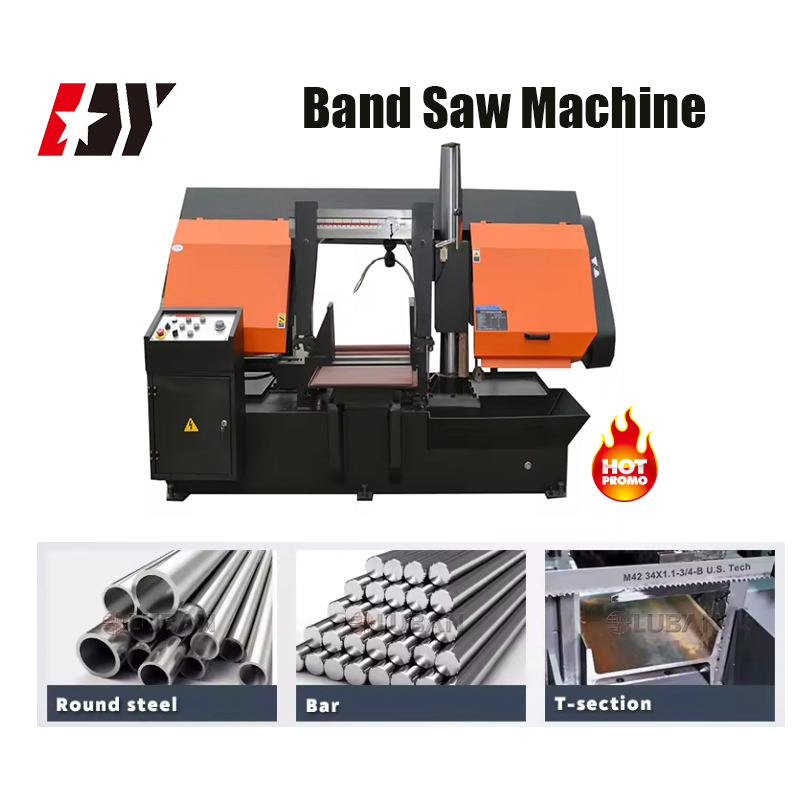 Automatic Band Saw Machine Horizontal Steel Metal Cutting Bandsaw Machines